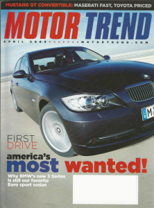 MOTOR TREND 2005 APR - SALEEN S281, PANOZ ESPERANTE